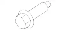 SCREW W706281S437M FORD