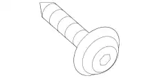 SCREW W713090S303 FORD