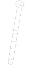 SCREW W713210-S437 FORD