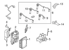 SCREW W713210-S437 FORD