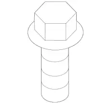 SCREW W713603S442 FORD