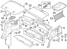 SCREW AND WASHER - PAN HD SELF W702733S424 FORD
