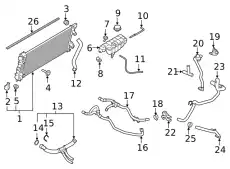 SEAL FL3Z8348A FORD