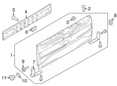 SHIM 4L3Z9943152AA FORD