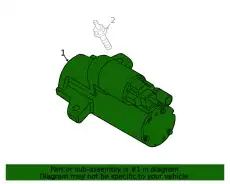 Стартер FORD K2GZ-11002-G