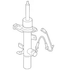 STRUT - SUSPENSION EJ7Z-18124-L FORD