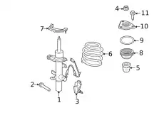 STRUT - SUSPENSION EJ7Z-18124-L FORD