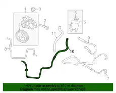 TUBE ASY BL1Z3A713B FORD