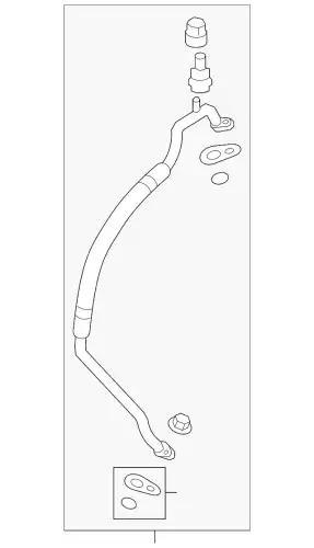 TUBE ASY DB5Z-19867-D FORD