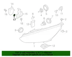 WASHER - RUBBER W704097S300 FORD