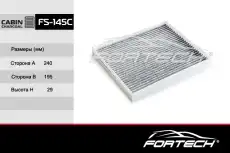 Салонный фильтр FORTECH FS145C