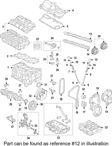 Толкатель клапана 9464600 VOLVO