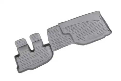 Коврики в салон AUTOFAMILY NLC2020210 Hyundai HD72 2007-н.в. 2 шт., черный