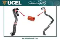 Патрубок RENAULT DACIA DUSTER 1.5 DCI код 15958 UCEL