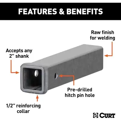 RECEIVER TUBING 49120 CURT
