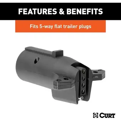 7WAY CAR END ELECTRICAL ADAPTERS 57251 CURT