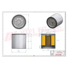 Топливный фильтр HIFI SN70207