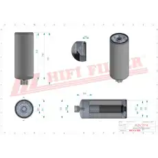Топливный фильтр HIFI SN40527