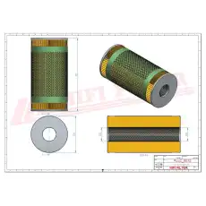 Фильтр масляный HIFI SO4105
