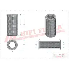 Фильтр масляный HIFI SO6017