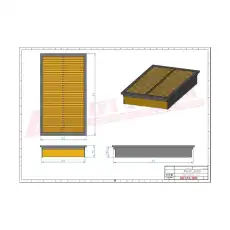 Салонный фильтр HIFI SC80043