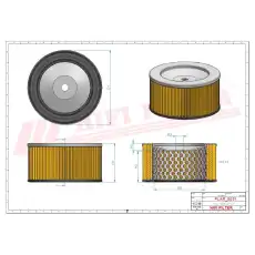 Фильтр воздушный HIFI SA12326