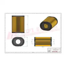 Фильтр воздушный HIFI SA12009