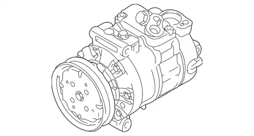 компрессор кондиционера Audi 1K0 820 803 Q VAG