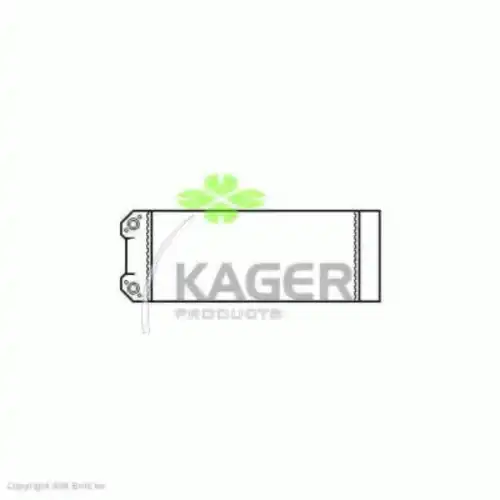 Радиатор печки KAGER 32-0201