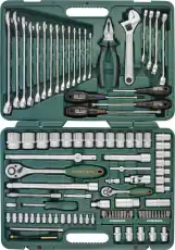 набор инструмента! универсальный 1/4'', 1/2''DR, 101пр.\ S04H624101SA JONNESWAY