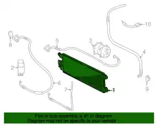 Радиатор кондиционера (конденсатор) VAG 7D0 820 413 A