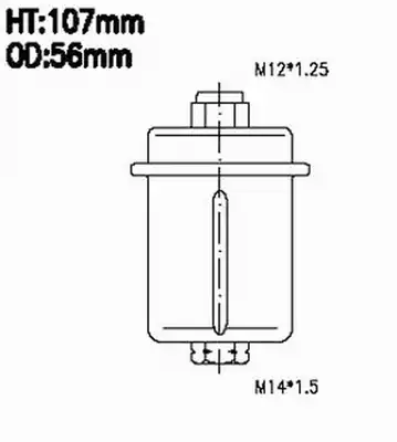 Топливный фильтр JS ASAKASHI FS6032