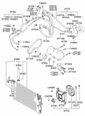 Осушитель кондиционера KIA 97853-2D000