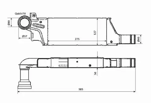 Интеркулер NRF 30903