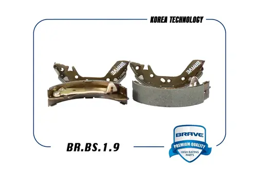 Тормозные колодки дисковые BRAVE BR.BS.1.9