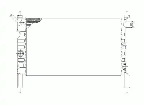 Радиатор кондиционера (конденсатор) NRF 58930