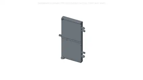Масляный радиатор CNH 86983626