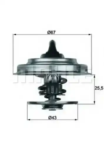 Термостат системы охлаждения KNECHT TX1871D