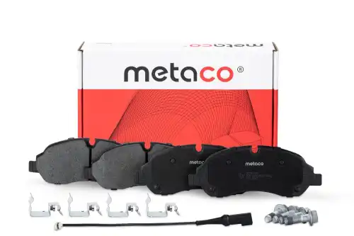 Тормозные колодки дисковые METACO 3000-409