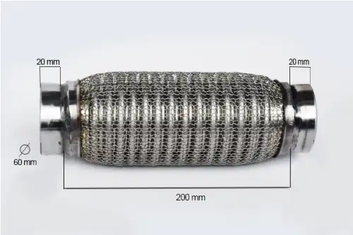 Гофра глушителя ASAM 33770 L= d=