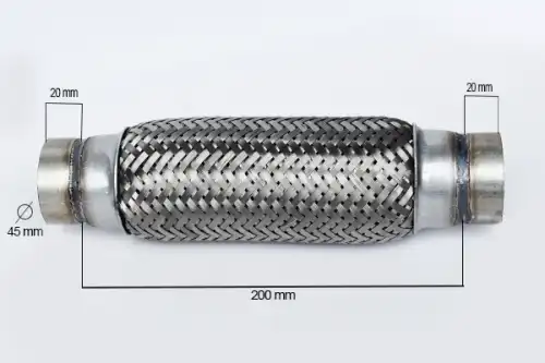 Гофра глушителя ASAM 33740 L= d=