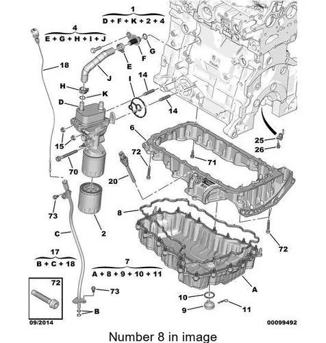 ПРОКЛ.КАРТЕРА 98 014 448 80 PSA