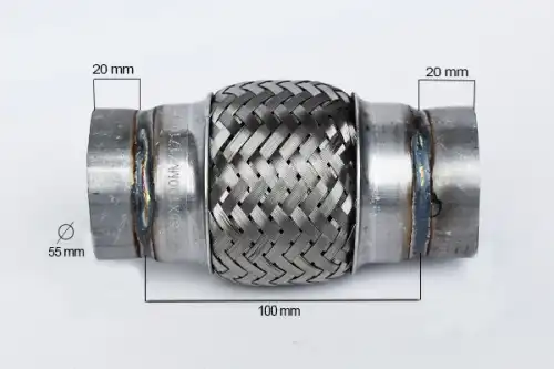 Гофра глушителя ASAM 33748 L= d=