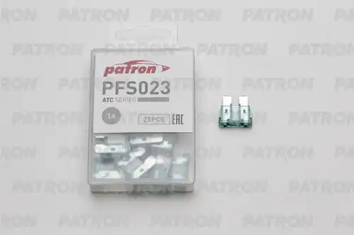 Предохранитель 1A PFS023 PATRON