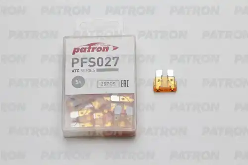 Предохранитель 5A PFS027 PATRON