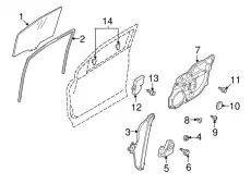 Стеклоподъемник  MAZDA G22C5858X