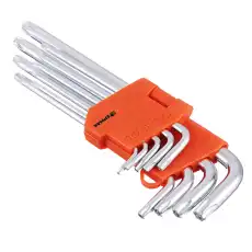 НАБОР КЛЮЧЕЙ TORX-ПРОФИЛЬ 9ПР.(75Х3-170Х9ММ) ЕРМАК 657-024