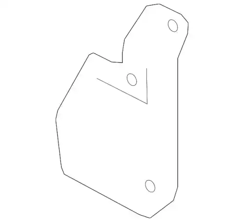 k deflector.rh 51766J5000 MOBIS