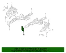 64113D3000 КРОНШТЕЙН КУЗОВНОЙ MOBIS