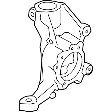 Кулак поворотный MOBIS 51710J5000